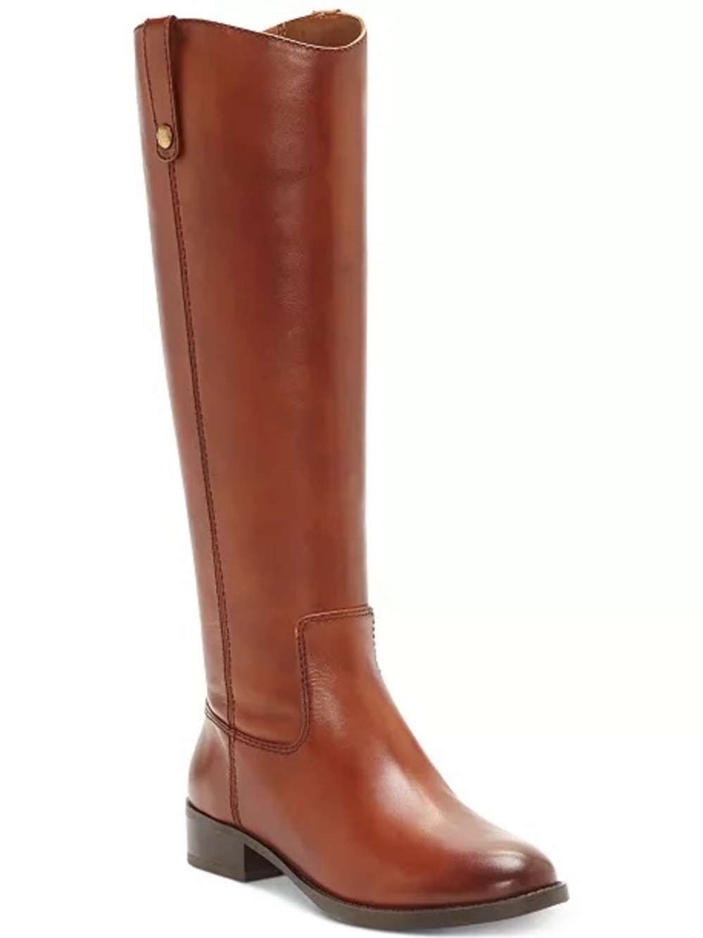 Women's Fawne Extra Wide-Calf Leather Knee High Boots